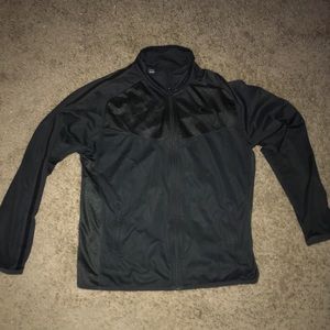 Full Zip Nike Track Jacket (Black)